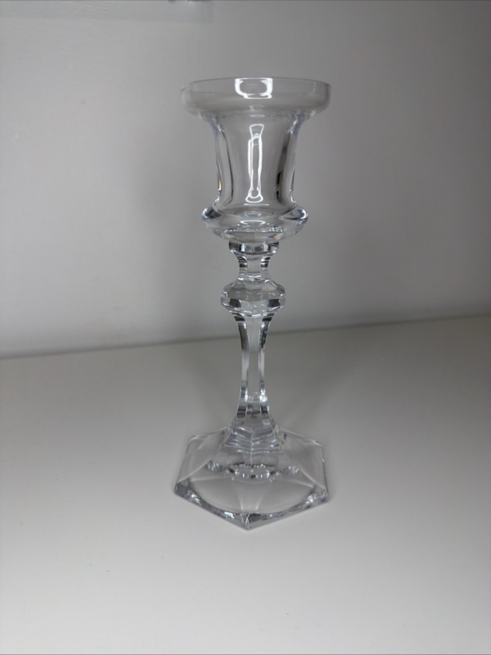 Cristal de Sevres 2016-1 Single Light Candlestick - 7 1/8"